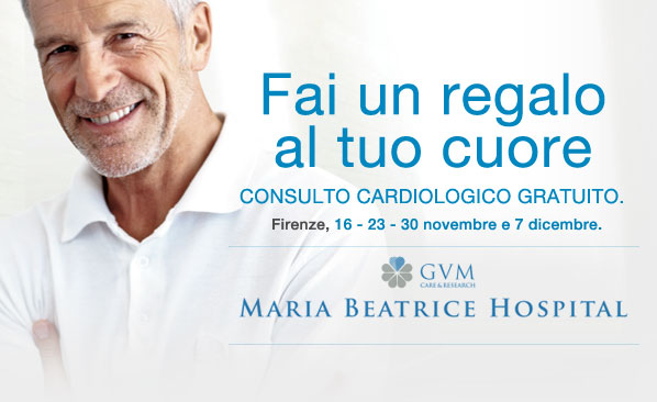 MARIA BEATRICE HOSPITAL: fai un regalo al tuo cuore con il consulto cardiologico gratuito