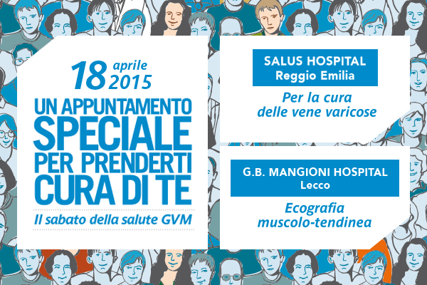 Sabato della Salute: il 18 Aprile doppio appuntamento con la prevenzione a G.B. Mangioni Hospital e Salus Hospital