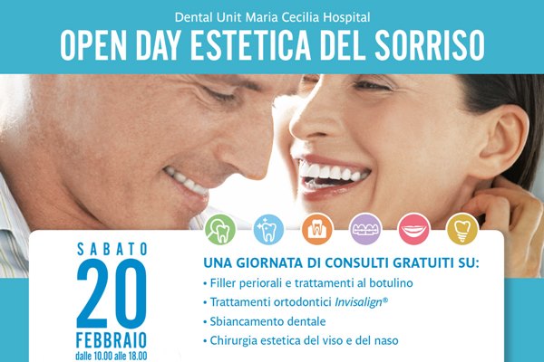 Open Day Estetica del Sorriso: la Dental Unit di Maria Cecilia Hospital dedica una giornata di consulti gratuiti