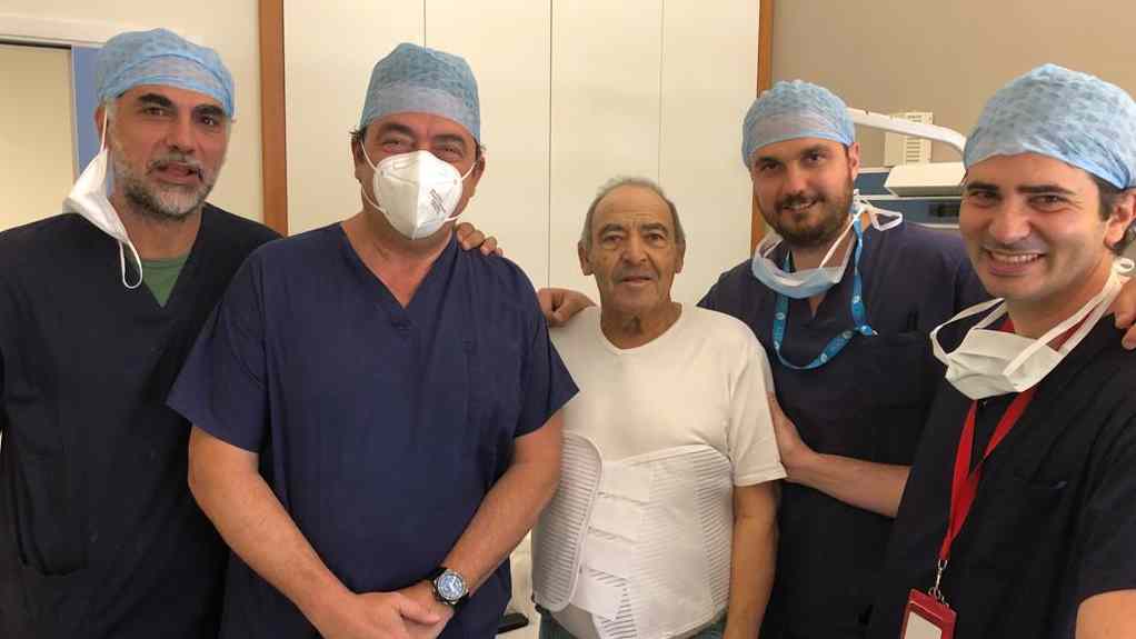 Una procedura ibrida per salvare un 69enne con cuore e sistema circolatorio severamente compromesso