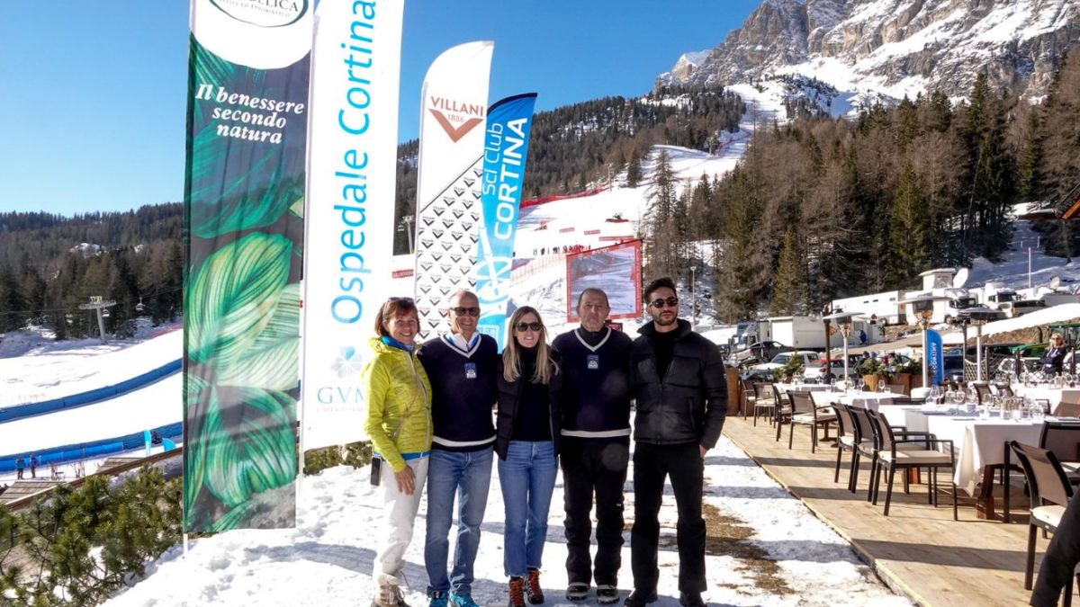 Ospedale Cortina diventa partner dello Sci Club Cortina