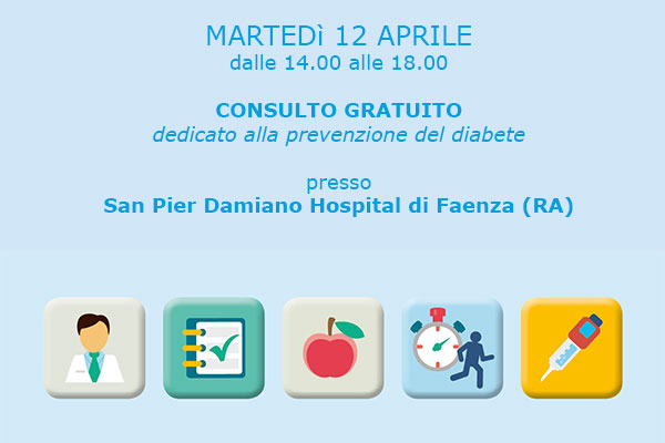 San Pier Damiano Hospital: una giornata per prevenire il diabete di tipo 2
