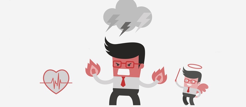 La rabbia è un pericolo per il cuore: può provocare ictus e infarti